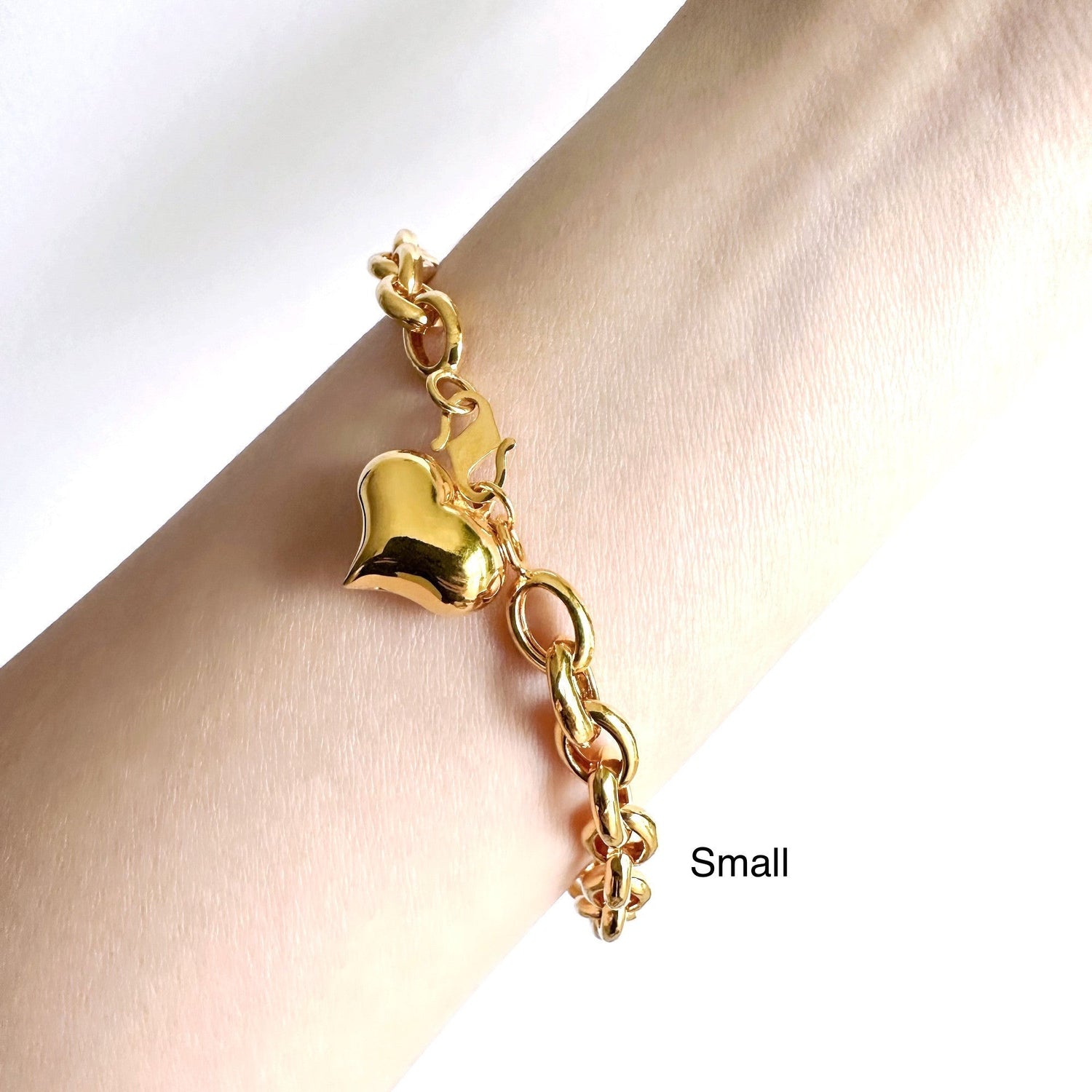22K/916 Yellow Gold My Heart Bracelet
