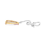 18K/ 750 Gold Kunzite Diamond Pendant