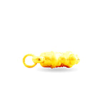 24K (999) Yellow Gold Happy & Prosperous Mouse Pendant